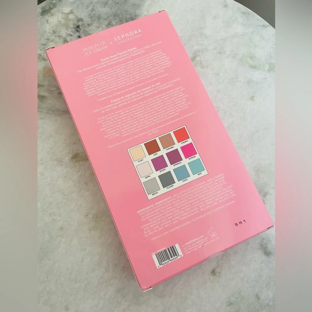 NWT - Sephora Limited Edition Museum of Ice Cream Eyeshadow Palette